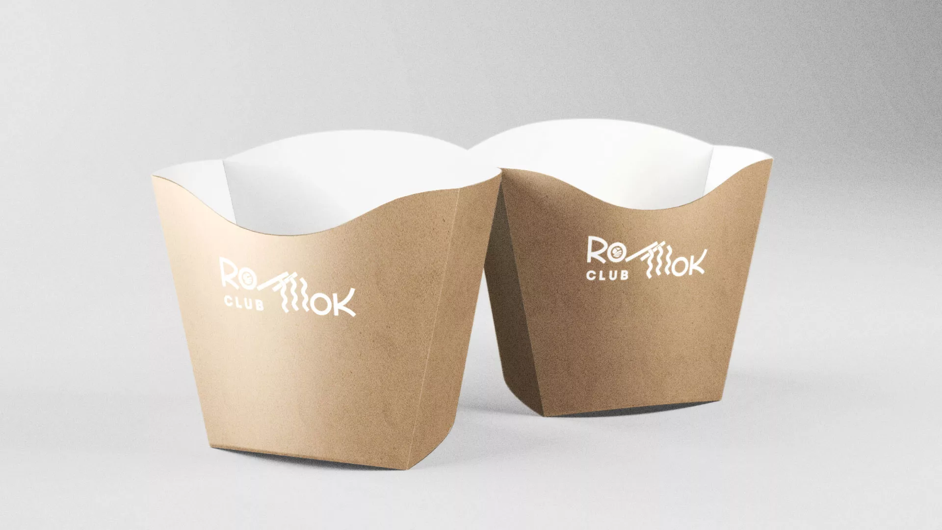 Создание логотипа суши-бара «Roll Wok Club» в Чебоксарах